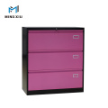 Mingxiu 3 Layer Steel File Cabinet / 3 Drawer Wide File Cabinets